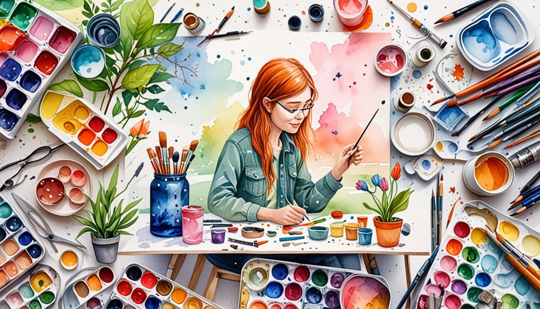 The Intersection of Artistic Exploration and Environmental Awareness in Creative Hobbies