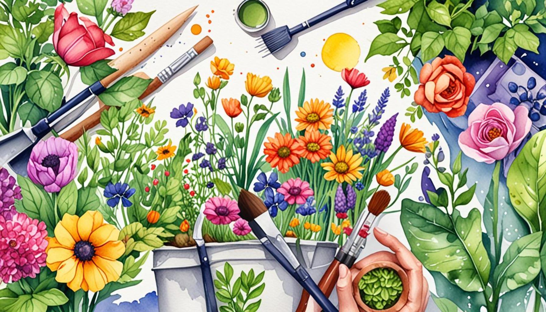Exploring Visual Design in Gardening Hobbies: The Intersection of Nature and Creativity