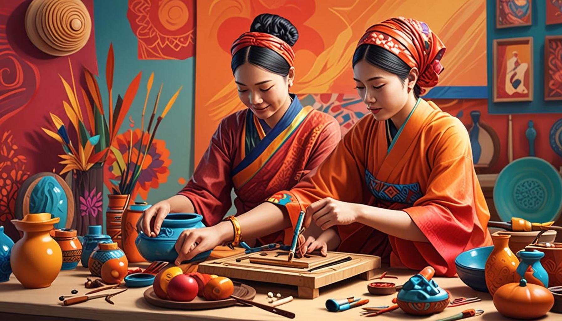 The Influence of Local Cultures on Contemporary Craftsmanship: Masters and Their Techniques