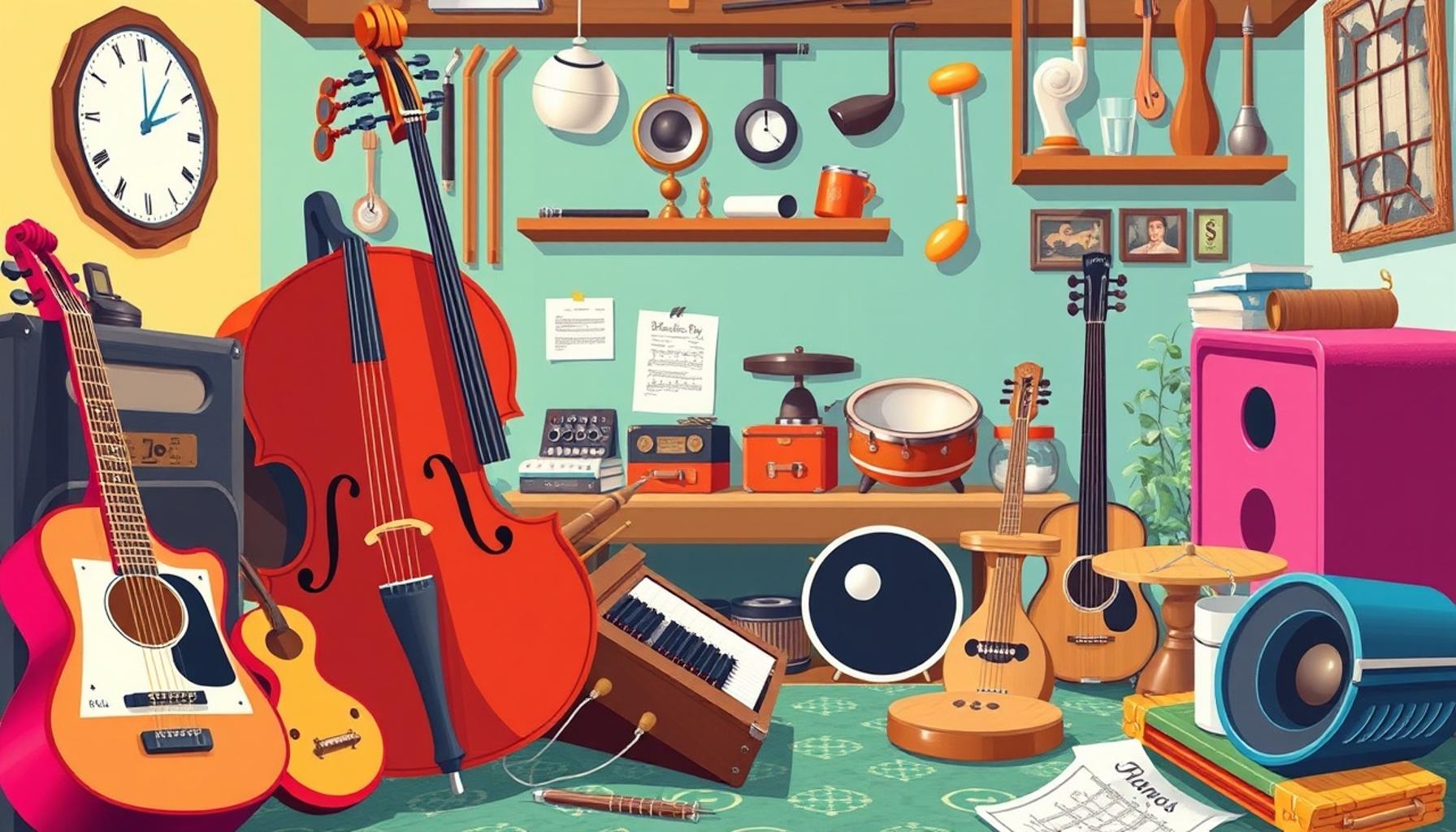 Unusual Instruments: Discovering New Sounds and Musical Styles at Home