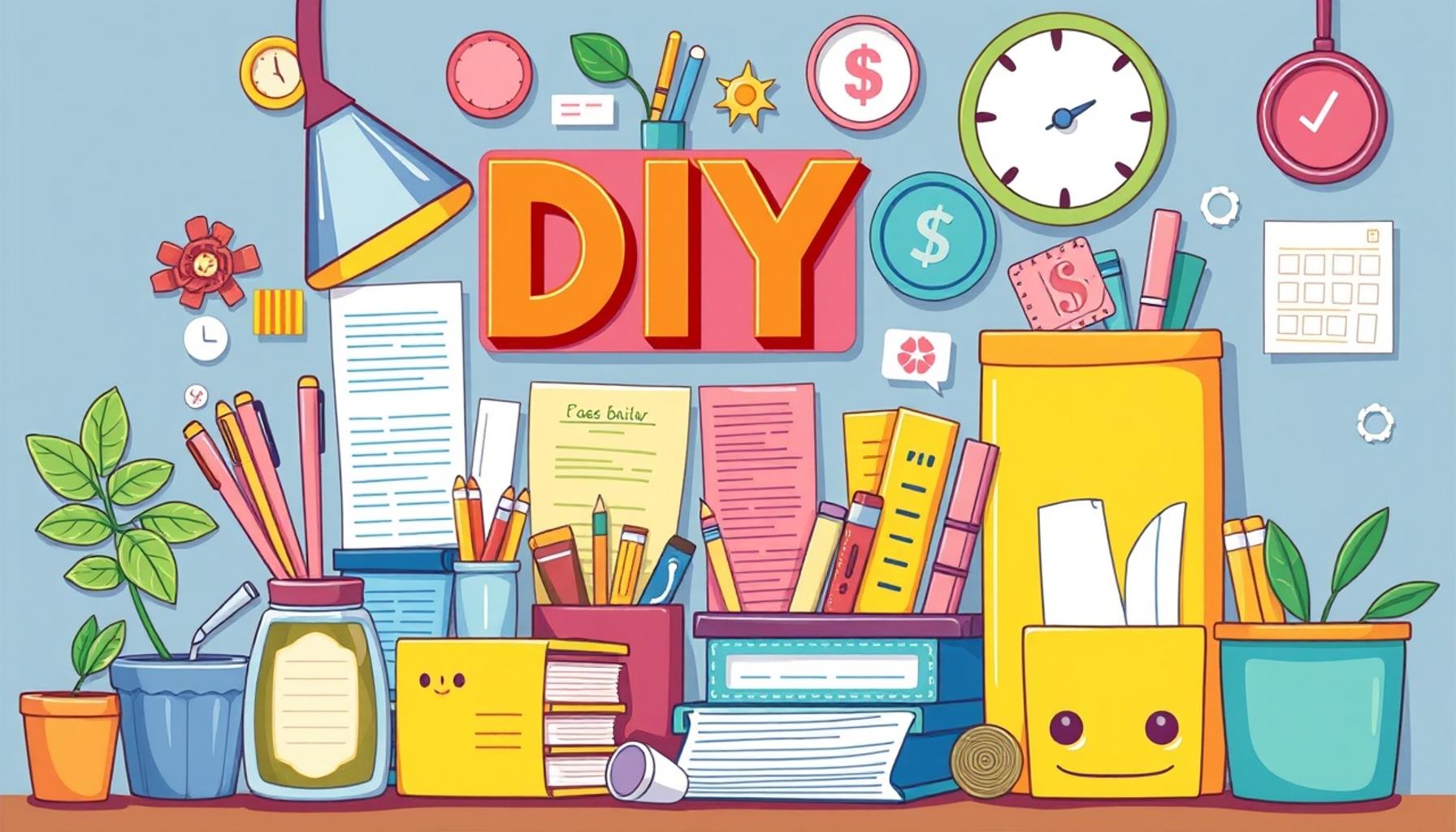 DIY Organization Projects: Creating Functional Solutions with Recycled Materials