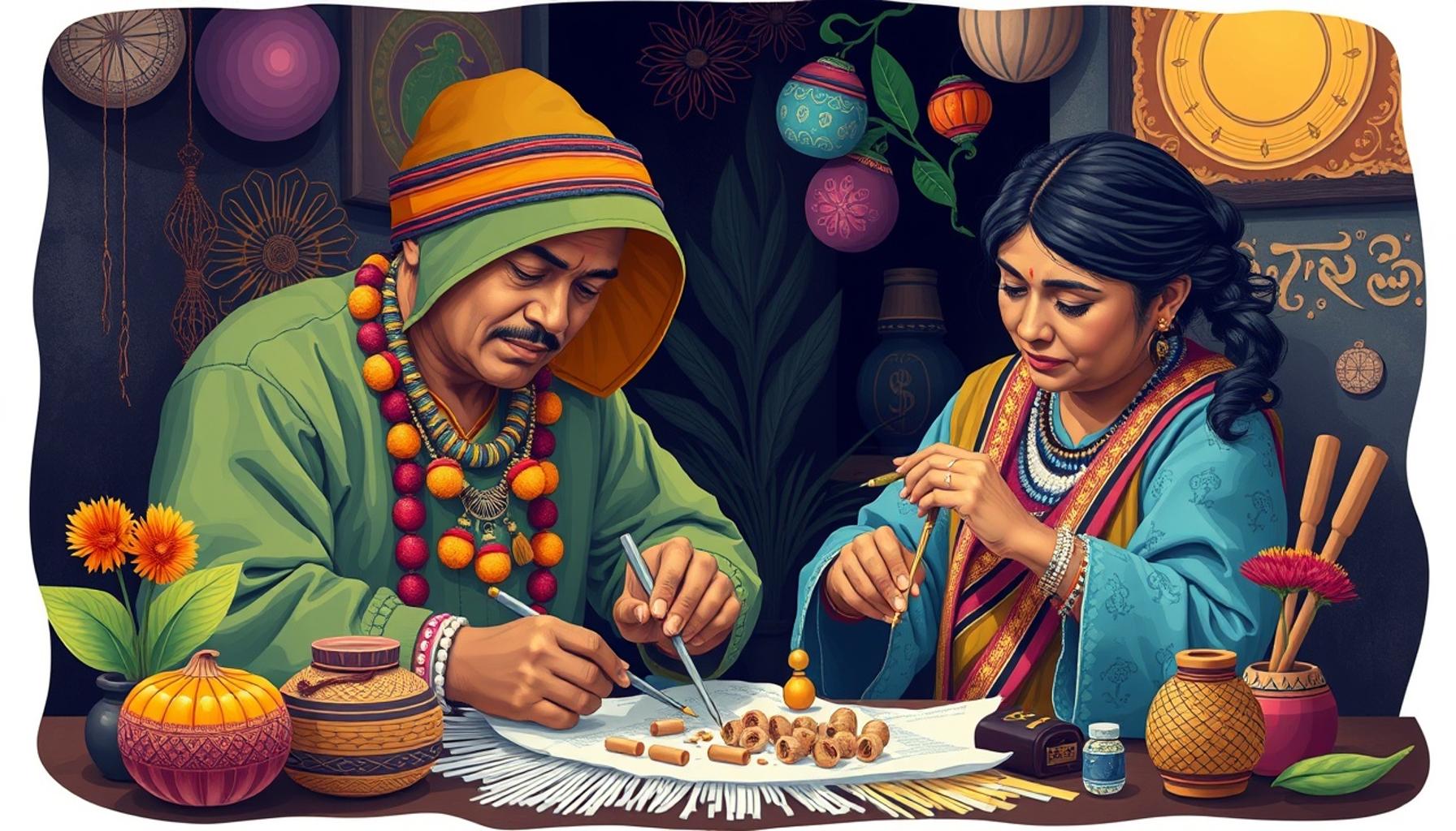 The Influence of Indigenous Cultures on Contemporary Craft Art