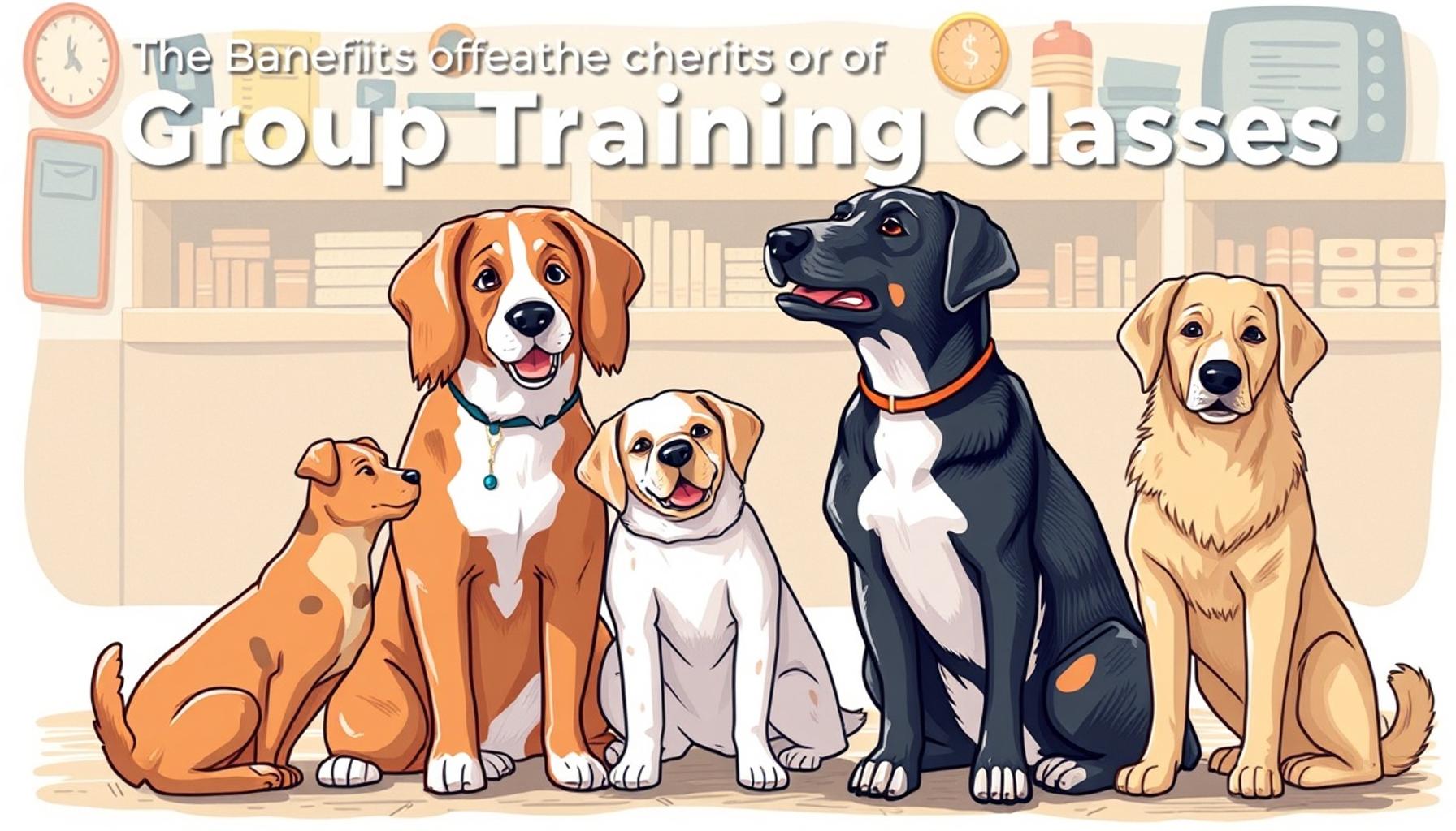The Benefits of Group Training Classes for Dogs and Their Owners