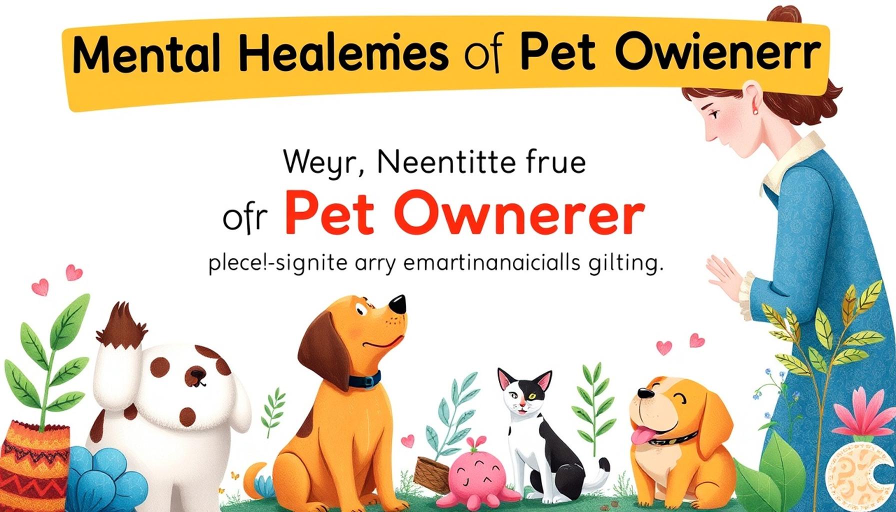 Mental Health Benefits of Pet Ownership: How Pets Contribute to Emotional Well-being